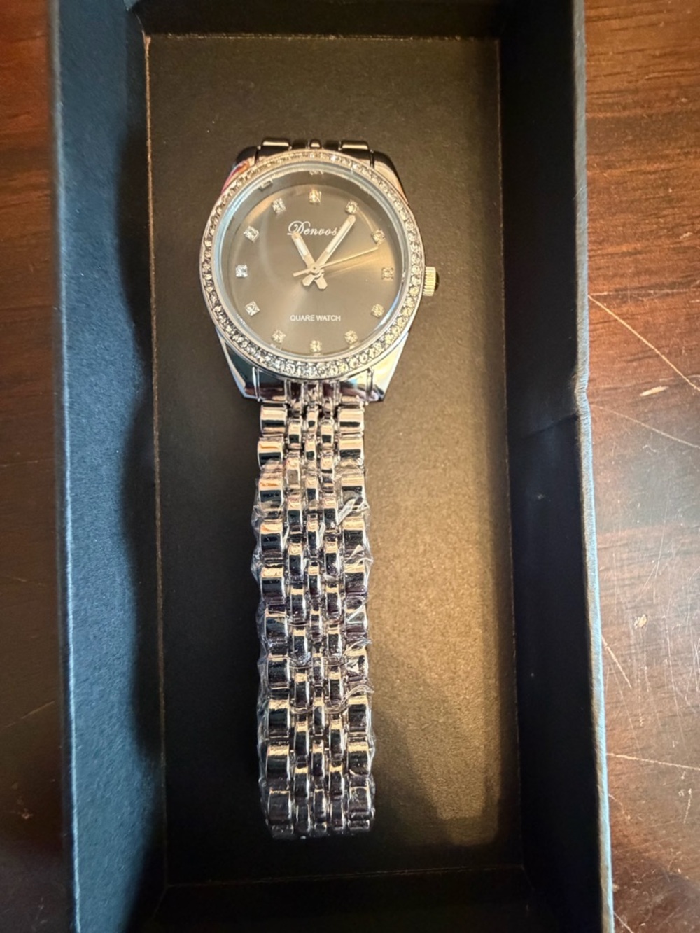 Silver Bracelet Watch - Silver Dial